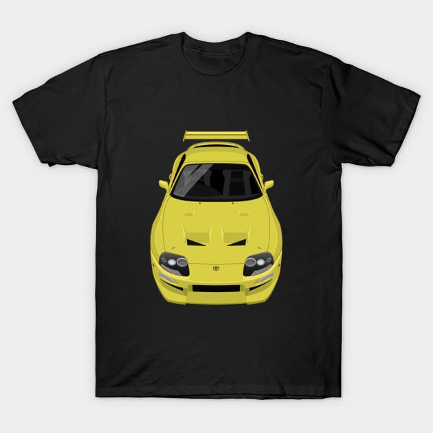 Supra GT MK3 3rd gen 1JZ Body Kit - Yellow T-Shirt by jdmart